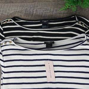 Set of 2 Ann Taylor Jerseys Size LP